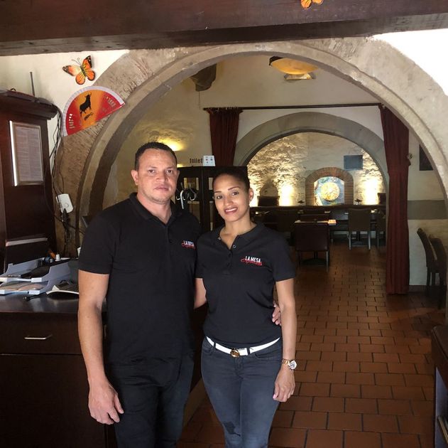 Inhaber Daniel Suero im Restaurant La Mesa Española